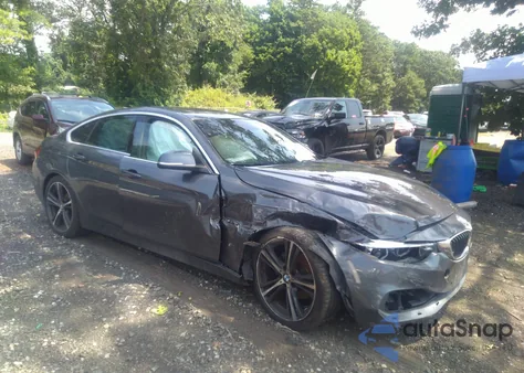 2019 BMW 430Xi Gran Coupe from USA, damaged, VIN WBA4J3C57KBL06883